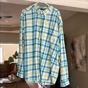 Columbia Men's Vibrant Plaid Button-Down Shirt